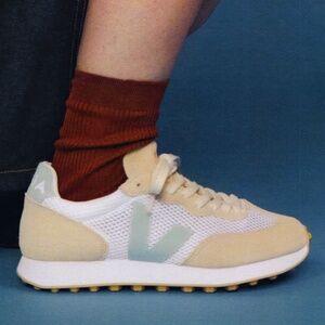 VEJA Rio Branco Alveomesh Low Cream & White Women's Sneakers